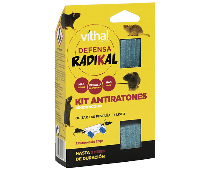 Kit antiratones fácil de usar de tres meses de duración 
